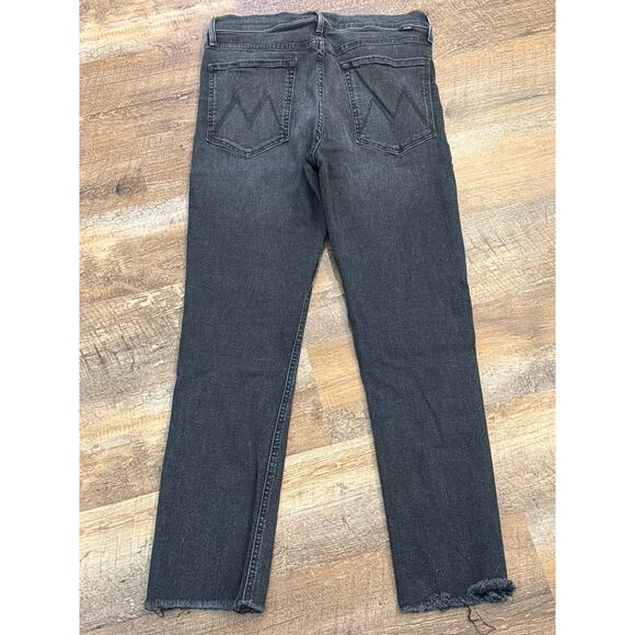 Mother Pixie Dazzler Ankle Fray distressed jeans Sz 30 - Picture 2 of 13
